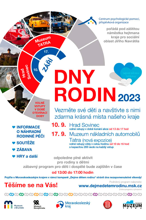 Dny rodin 2023 - Hrad Sovinec